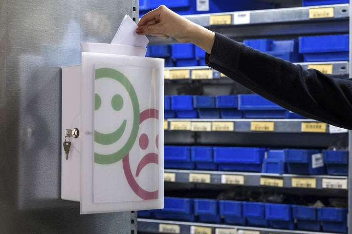 HAN Sammelbox IMAGE'IN mit transparenter abschliessbarer Tür und auswechselbarem Motiv, Wahlurne, Sp