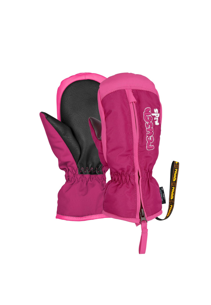 Reusch Unisex Baby Ben Mitten Handschuhe 2 Fucsia Purple/Knock Pink, 2 Fucsia Purple/Knock Pink