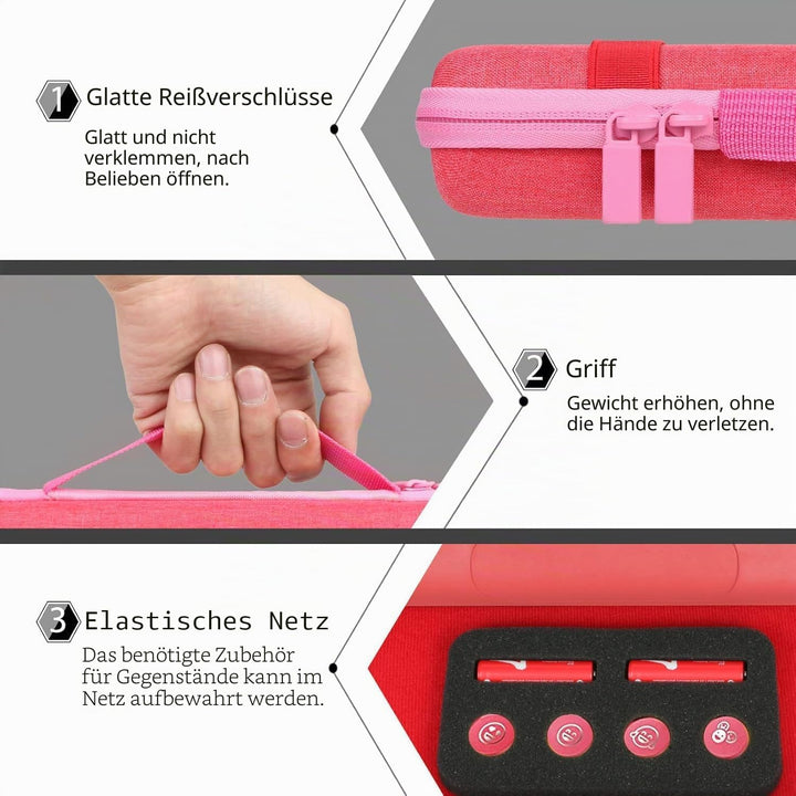 co2CREA case Harte reiseschutzhülle Etui Tasche für Logitech POP Keys/POP ICON Keys Mechanische kabe