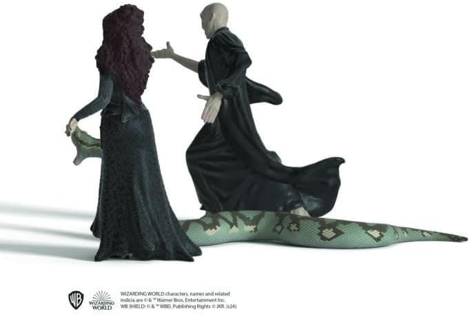 schleich 42684 Lord Voldemort, Nagini & Bellatrix Lestrange, ab 6 Jahren, HARRY POTTER - Spielfigur,