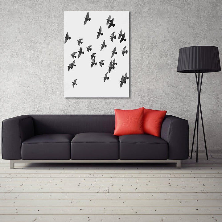Feeby, Wandbild - 1 Teilig - 60x80 cm, Leinwand Bild Leinwandbilder Bilder Wandbilder Kunstdruck, VÖ