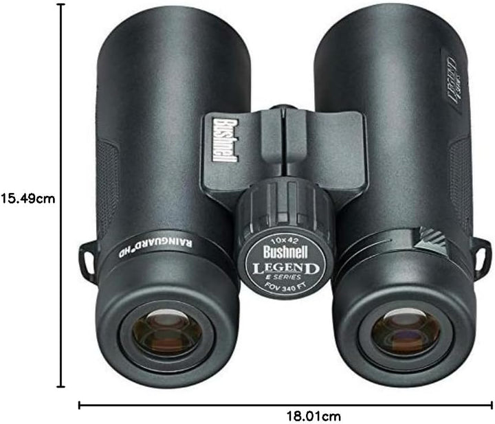 Bushnell Fernglas 10 x 42 Legend E-series - brilliante Details, lichtstark, robust, Gas befüllt, 197