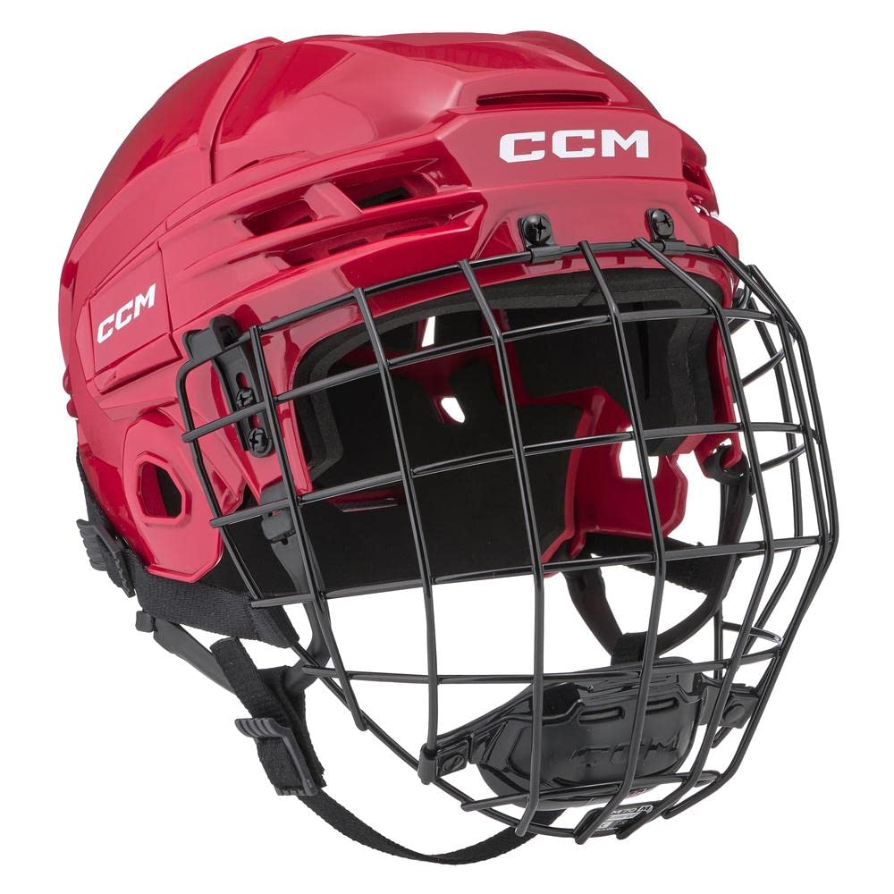 CCM Tacks 70 Helm Combo Senior Rot M, Rot M