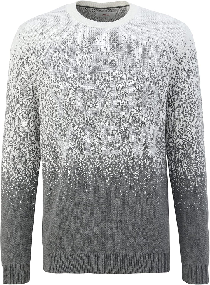 s.Oliver Herren Pullover, 3XL Wei&#xDF;
