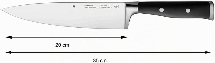 WMF Grand Class Messerset 3teilig, Made in Germany, 3 Messer geschmiedet, Küchenmesser, Performance