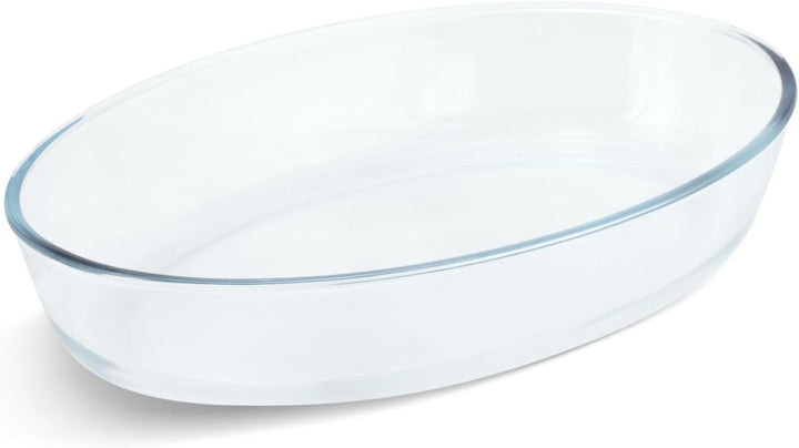 Stövchen Speisenwärmer Gehärtetes Glas Edelstahl Warmhaltebehälter Catering OVAL