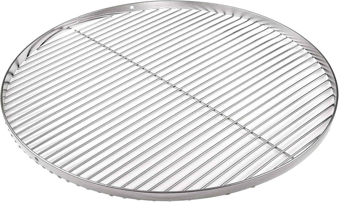 HeRo24 Edelstahl Grillrost 60 cm Rundrost zum Aufhängen für Dreibein Schwenkgrill & Schwenker 2 cm A