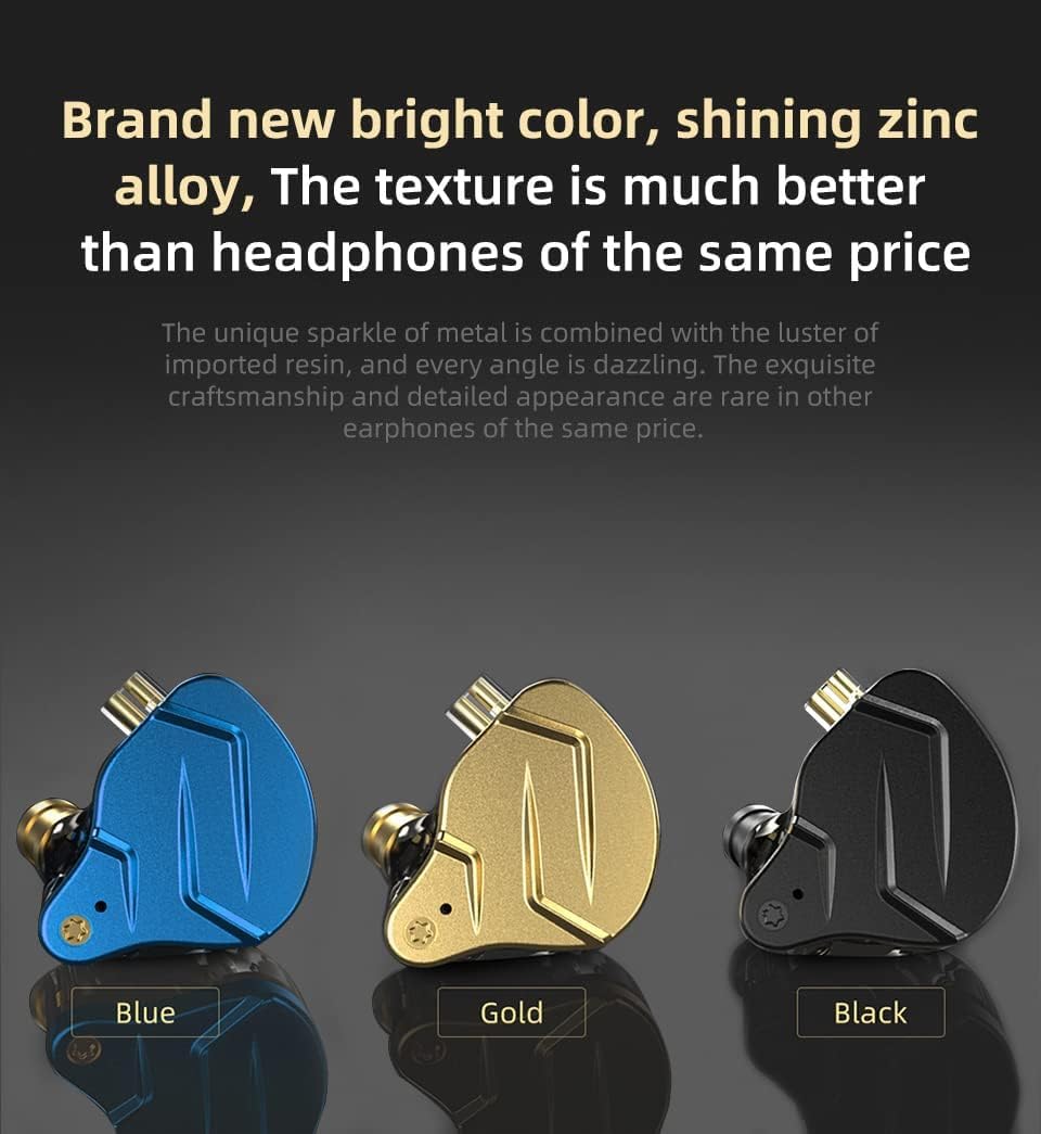 CCA KZ ZSN Pro X In Ear Kopfhörer 1BA 1DD Stereo Earbuds Kopfhörer HiFi Sport Gaming 3.5 mm Wagenheb
