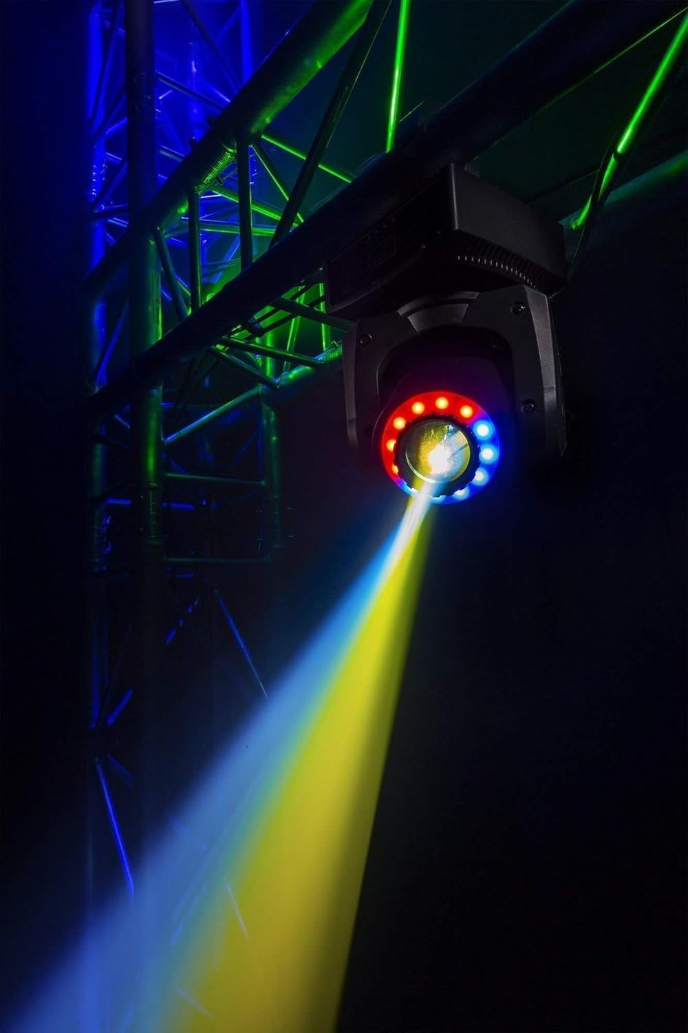 BeamZ Panther 35 - Moving Head LED und 35W LED - Vielseitiger und leistungsstarker DMX Movinghead, 7
