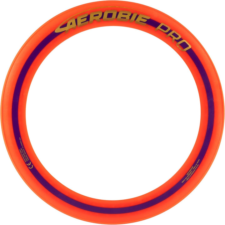 Aerobie Pro Flying Ring Wurfring mit Durchmesser 33 cm, orange, für Erwachsene und Kinder ab 5 Jahre
