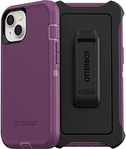 OtterBox Defender Series Schutzhülle für iPhone 13 (Screenless Edition), Violett Happy Purple, Happy