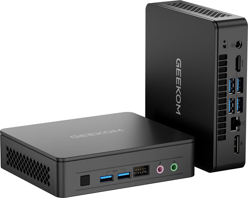 GEEKOM Mini PC Air 12 Lite - 12th Gen Intel-N100 (4 Kerne, 4 Threads) Mini PC Windows 11 Pro, DDR4 8