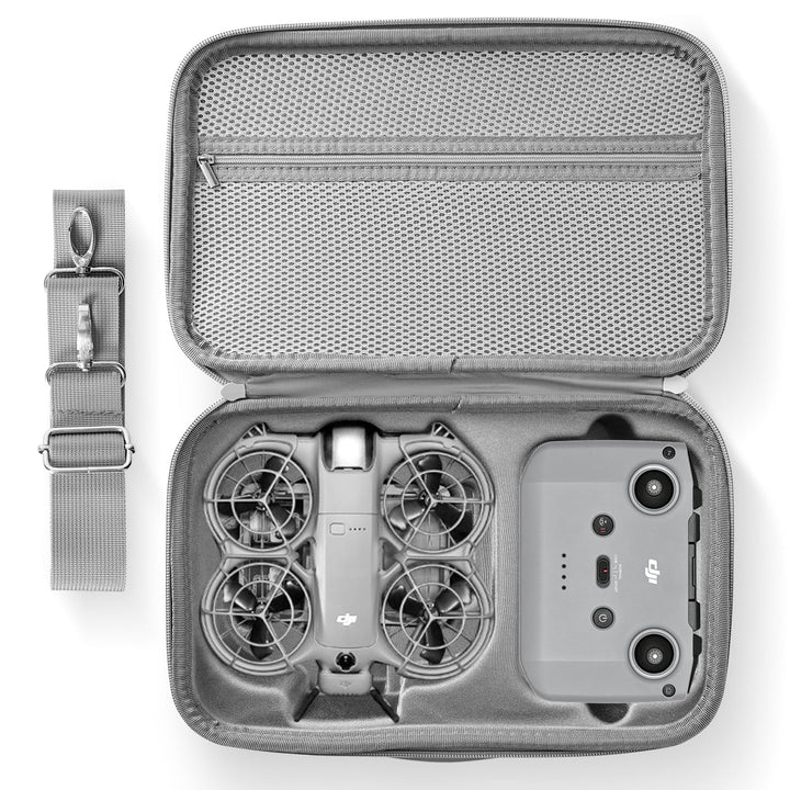 Tasche für DJI Neo 2 Case, Tragbar PU Case für DJI Neo 2 Fly More Combo Zubehör, Neo 2 Tasche, Reise