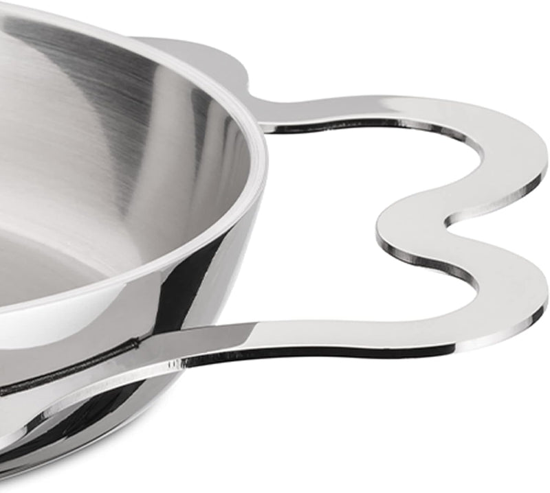 Alessi AM42 Tegamino, Multiply, Silber