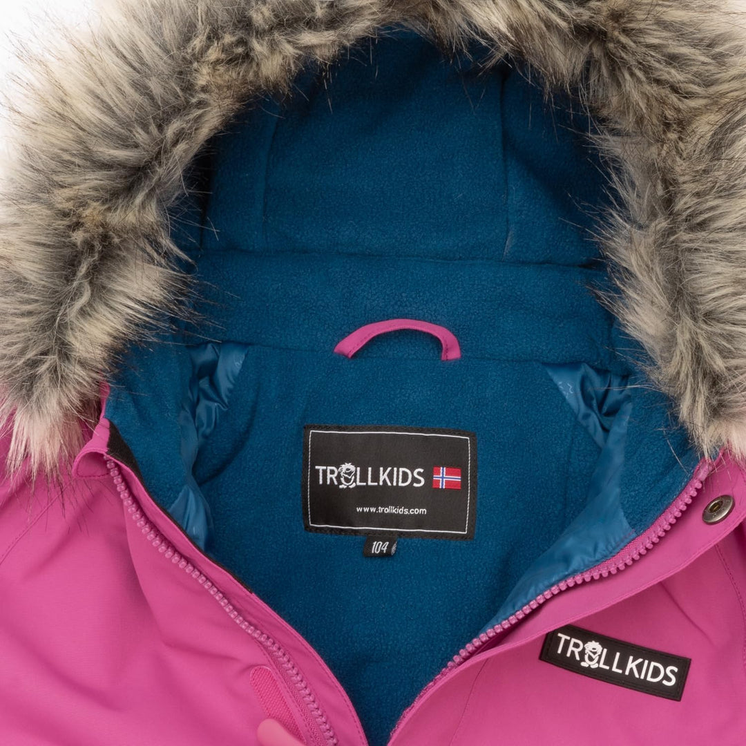 Trollkids Kids Kirkenes Snowsuit 80 bright berry, 80 bright berry