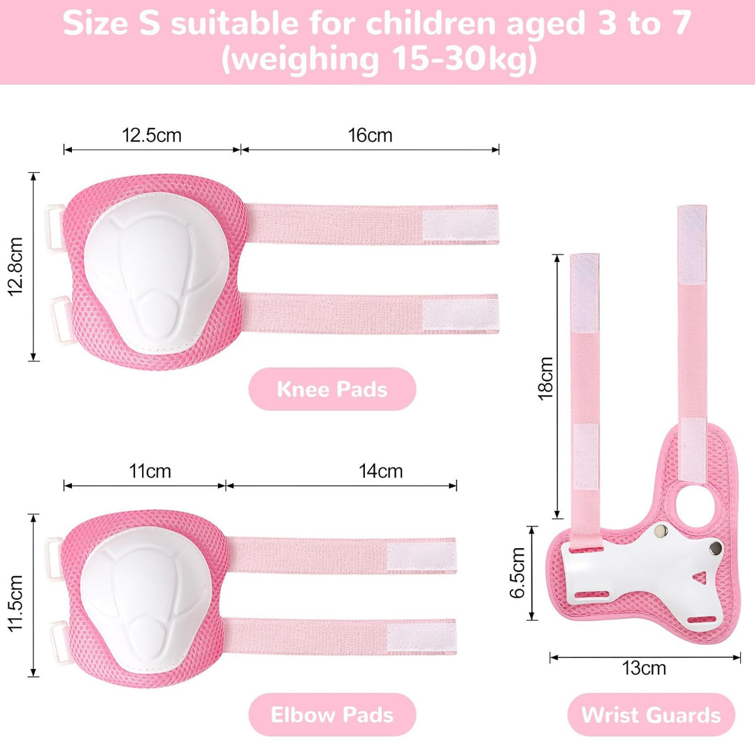 Knieschoner Kinder, Schoner Inliner Kinder, Schützer inliner Kinder [6er Set] , Geeignet für Rollsch