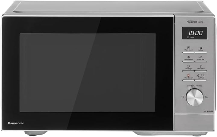 Panasonic NN-SD36QSEPG Solo-Mikrowelle, 29 l, 1000 W, automatisches Auftauen, 11 automatische Progra