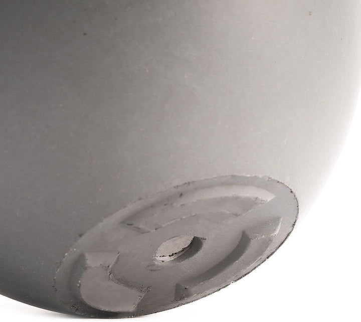 Pflanzwerk® Pflanzkübel Pflanzschale Bowl Ø 36cm Grau *Frostbeständige Blumenschale* *Premiumqualitä