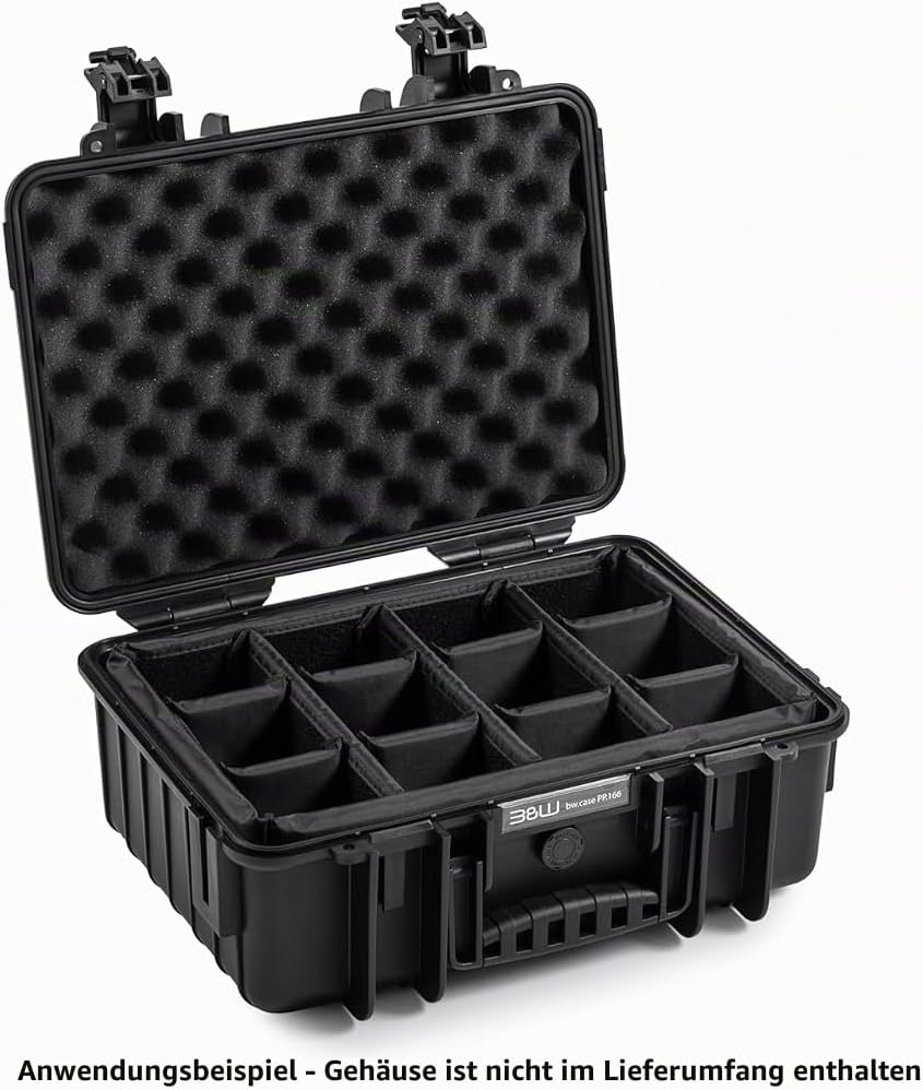 Variable Facheinteilung für deinen robusten - B&amp;W Typ 4000 - Outdoor Transportkoffer, Facheinteilung
