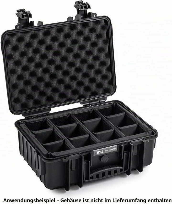 Variable Facheinteilung für deinen robusten - B&amp;W Typ 4000 - Outdoor Transportkoffer, Facheinteilung