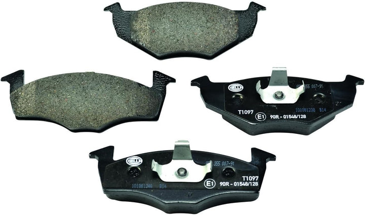 HELLA PAGID 8DB 355 007-911 Bremsbelagsatz - T1097 - Dicke/Stärke: 19.7mm - Bremssystem: VW II - nic