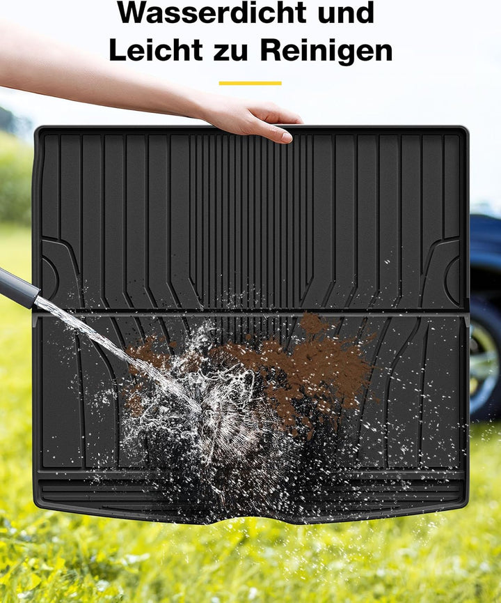 3W Kofferraumwanne für Mercedes Benz GLE V167 2020-2025, TPE Allwetter Massgeschneiderte Kofferraumm