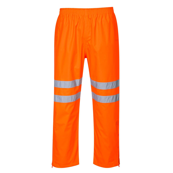 Hi-Vis Traffic Trousers, colorOrange talla Large, L
