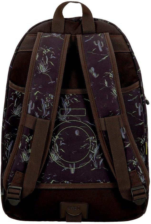 Enso West An Trolley anpassbarer Rucksack Schwarz 31x42x15 cms Polyester 23.94L Rucksack 44, Rucksac