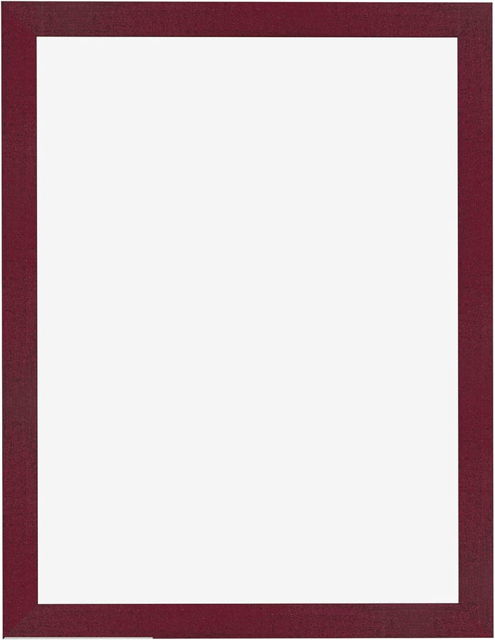 yd. Your Decoration - Bilderrahmen 75x100 cm - Weinrot Gewischt - Bilderrahmen aus MDF mit Acrylglas