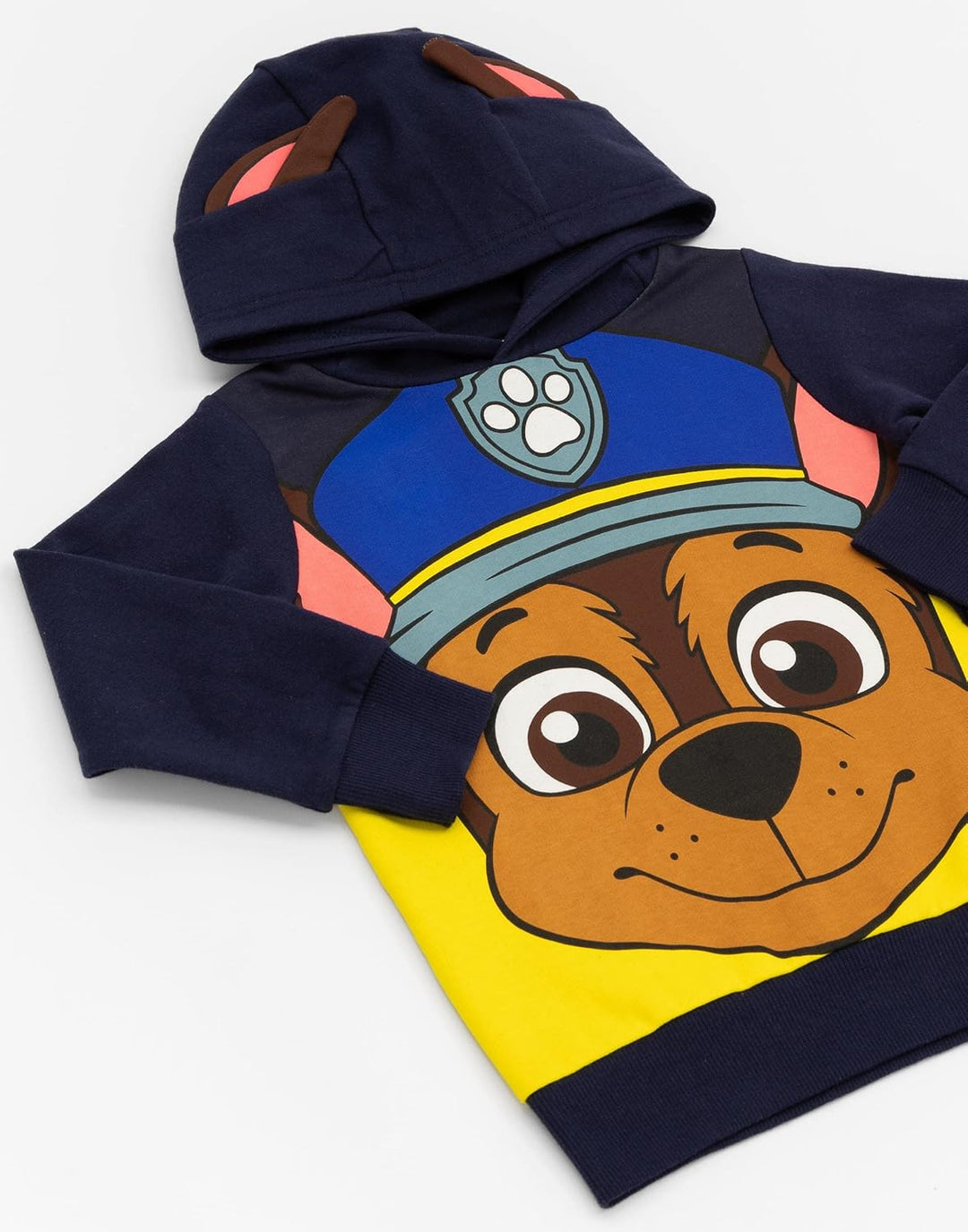 PAW PATROL Kids Hoodie Chase Marshall Skye Everest ODER Rubble 3D Ohren Pullover 4-5 Jahre Chase, 4-