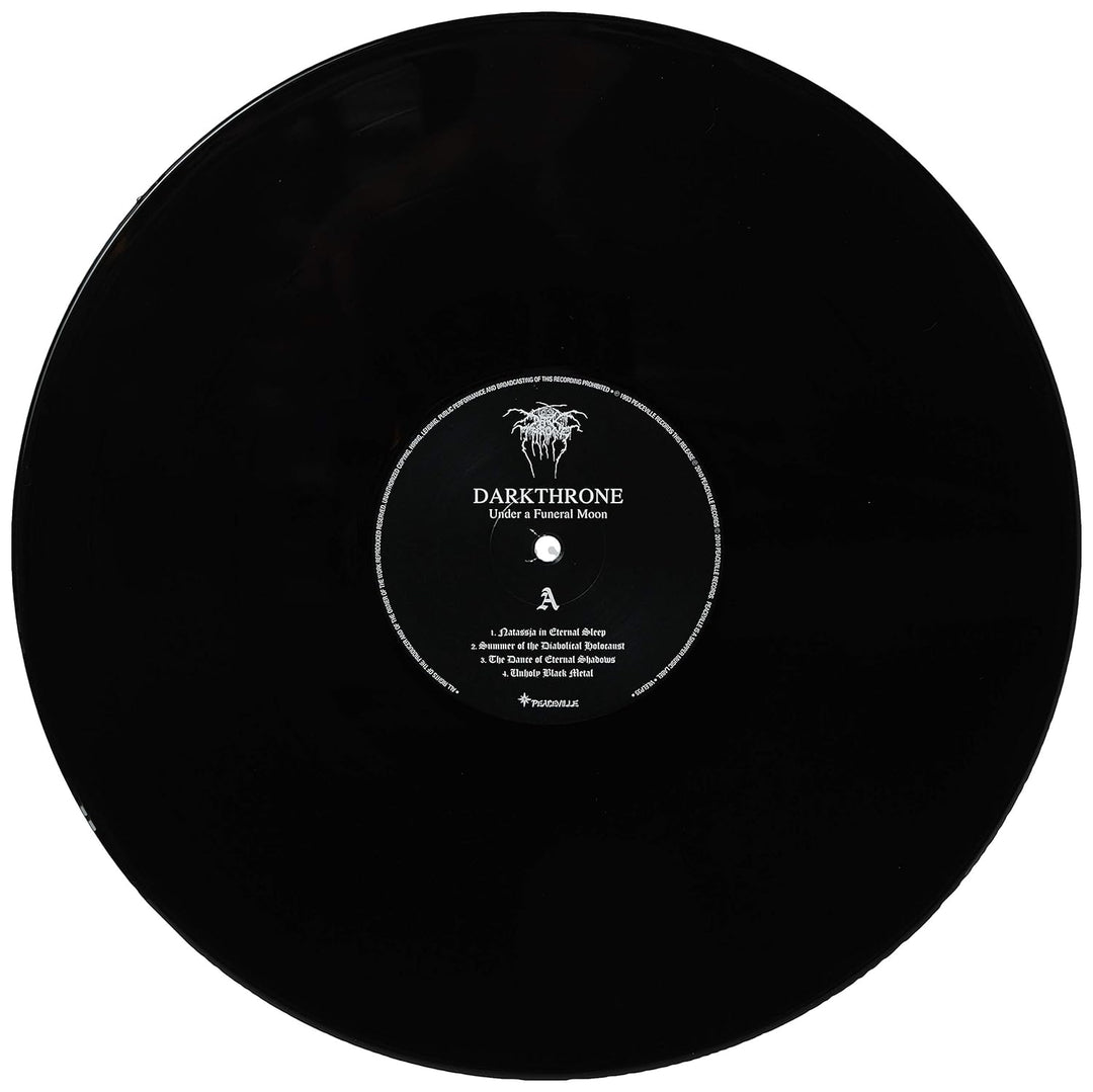 Under a Funeral Moon, Vinyl