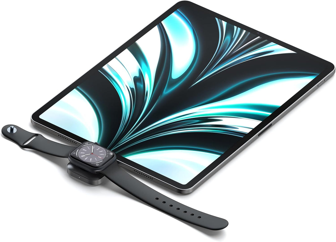 SATECHI Apple Watch Ladegerät USB-C [MFi-Zertifiziert] Tragbares 5W Ladegerät – Kompatibel mit Serie