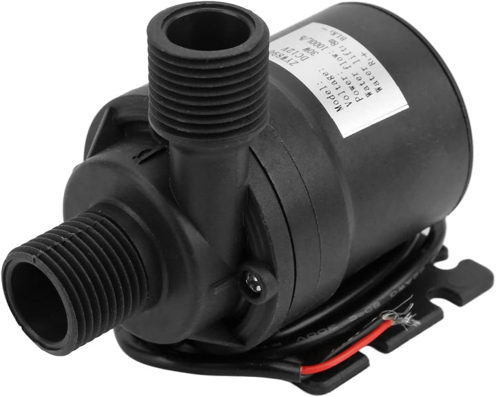 Keenso DC 12 V Bürstenlose Wasserpumpe, 30 W 8 M Tauchpumpe IP68 Wasserdicht für Wasserzirkulationss