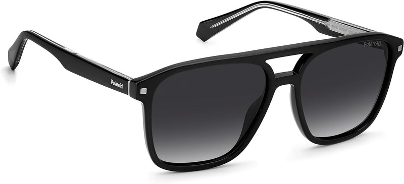 Polaroid Unisex PLD 2075/S/X Sunglasses, 807/WJ Black, L