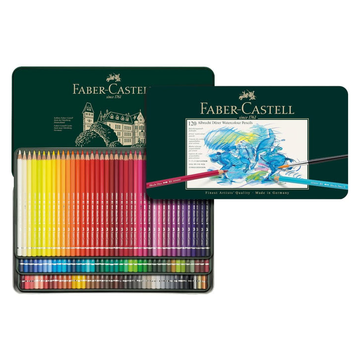 Faber-Castell Albrecht Dürer bunten Wachsmalstifte Bleistift (120 Stück 120pièce (S) (S), Multi, Hol