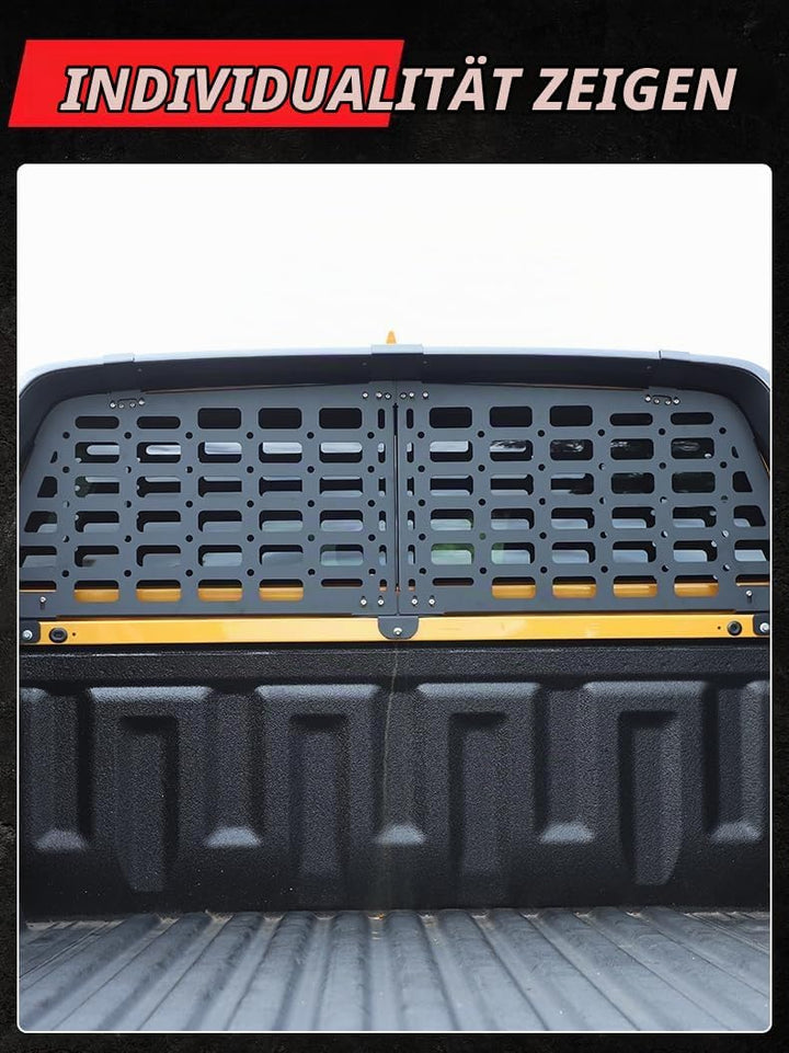 Auto Heckscheibe Storage Molle Panel Geeignet für Ford Ranger 2023 2024,Heckscheibe Werkzeug Aufhäng