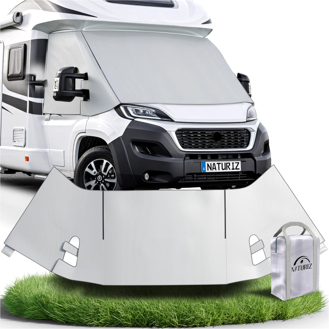 FIAT Ducato Frontscheibenabdeckung – hochwertige, wetterfeste Thermomatte aussen mit effektivem Sonn