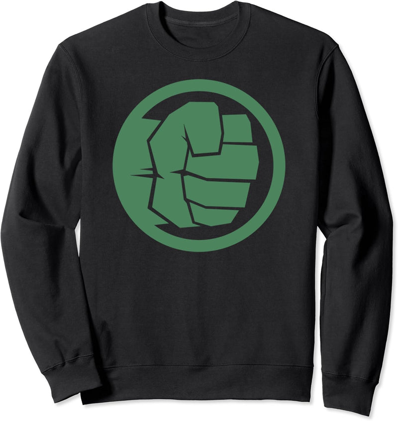 Marvel Hulk Large Center Chest Logo Sweatshirt