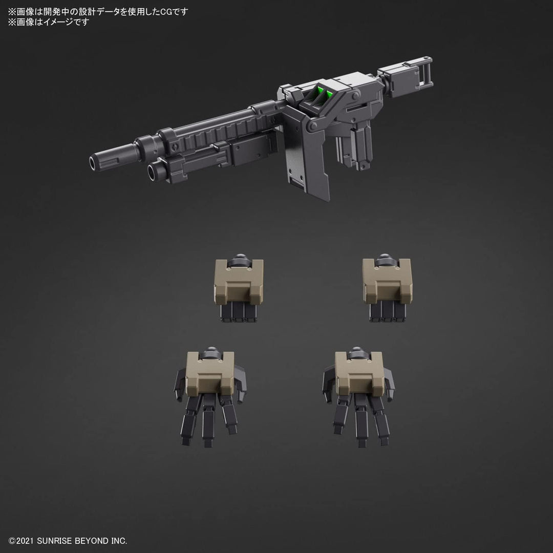 Bandai Model Kit Gundam - HG 1/72 Jo Hound - Modellbausatz, Schwarz
