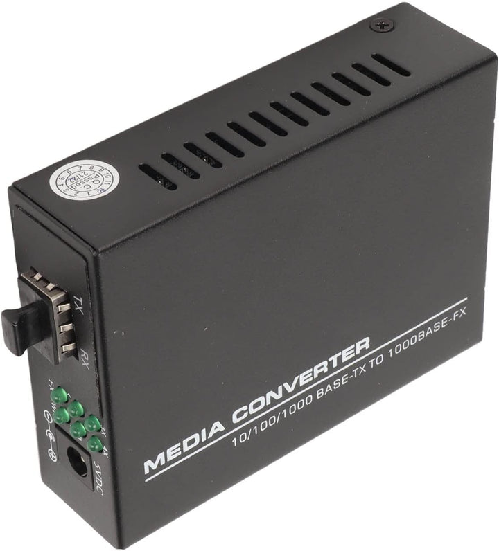 Medienkonverter, Gigabit 1 SFP-Port, 4 RJ45-Ports, 10/100/1000Base TX auf 1000Base FX, 25 km Reichwe