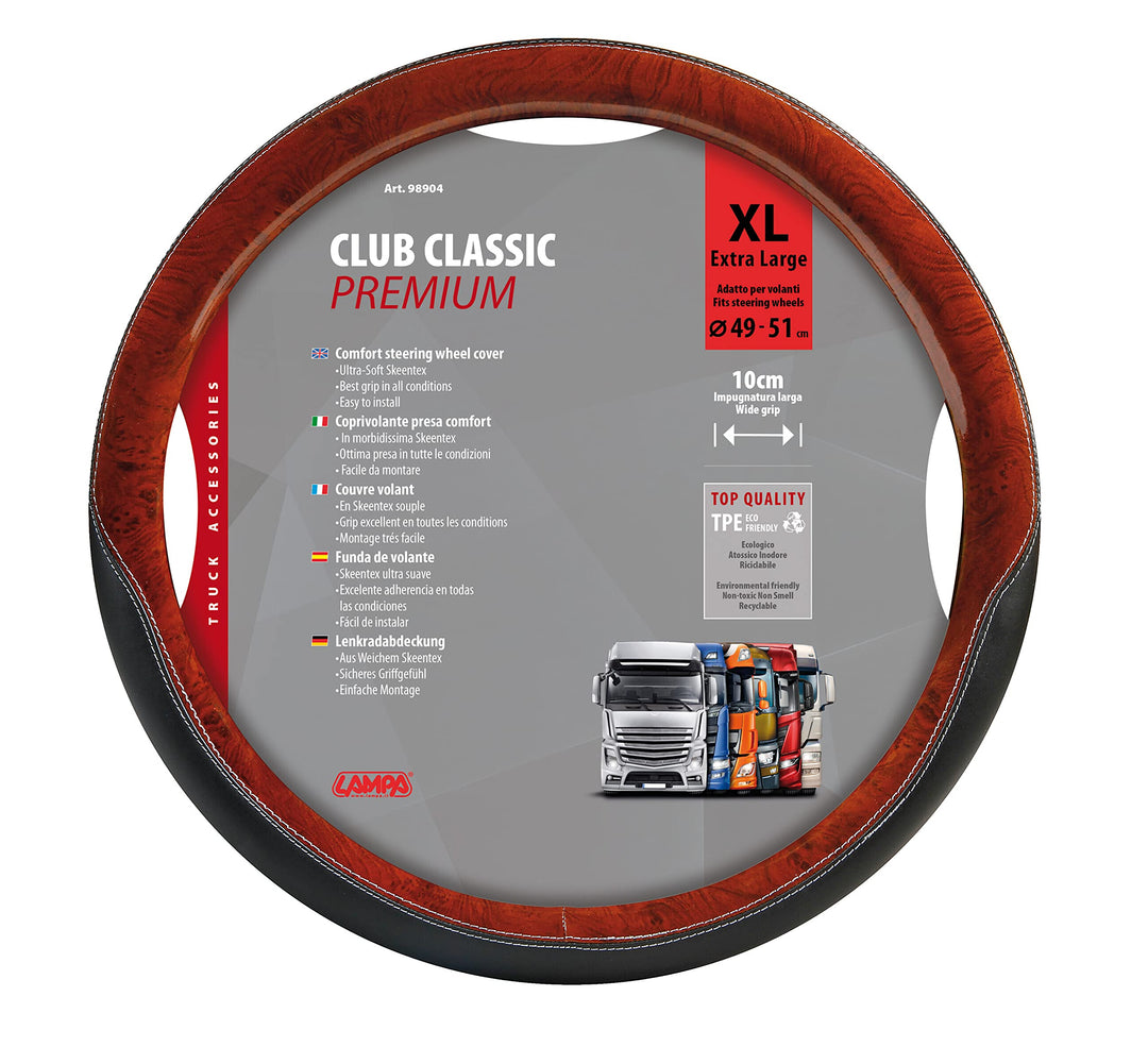 Lampa 98904 Lenkradbezug Club Classic Premium XL