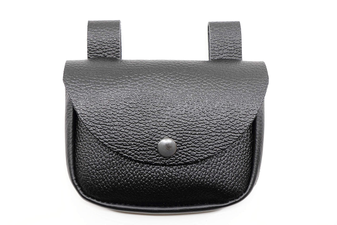 RMB® Nageltasche aus Echt-Leder mit 1 Fach und Deckel zum schliessen Gürteltasche