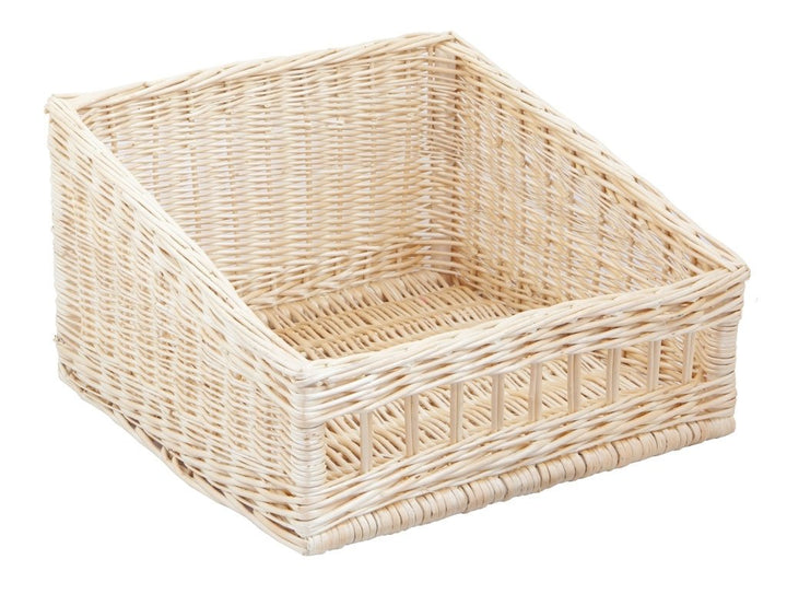 Backideen System-Regalkorb quadratisch, weiss, T 45cm x B 45cm x Hv 16cm x Hh 27cm T 45cm x B 45cm W