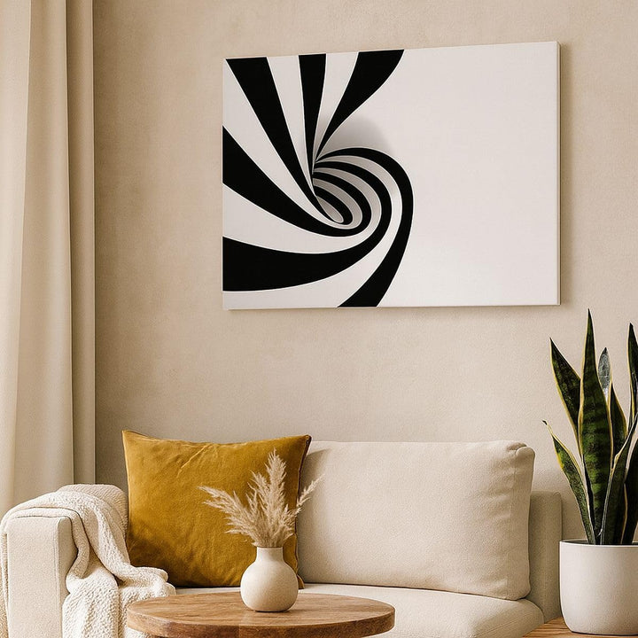 Bilder auf Leinwand 100x70cm Leinwandbild Abstrakt kreativ dekoration muster Gross Wanddeko Bild Sch
