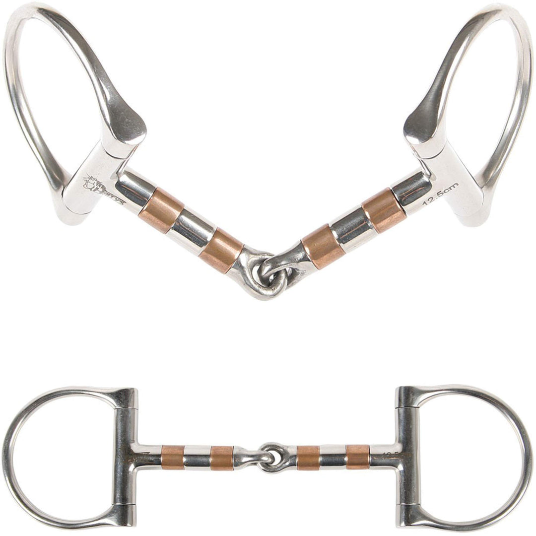 Harry´s Horse D-Trense mit Kupferrollen 13mm, Grösse:13.5, L