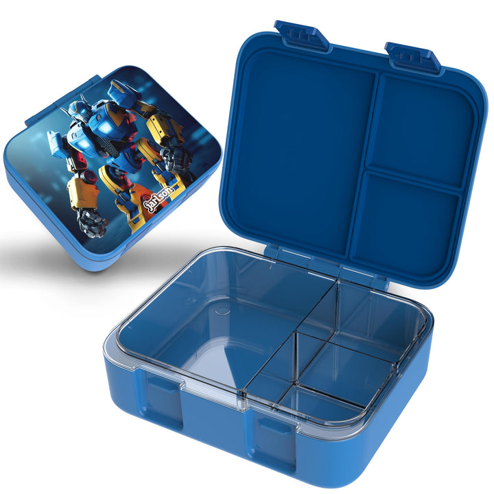 Jarlson® Brotdose Kinder mit Fächern MILI [AUSLAUFSICHER] - Bento Lunchbox für Schule, Kita & Kinder