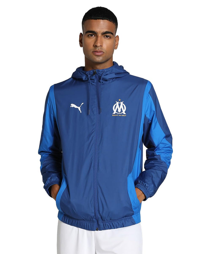 PUMA Unisex Prematch Woven Anthem Jacket Jacket XS Blau, XS Blau