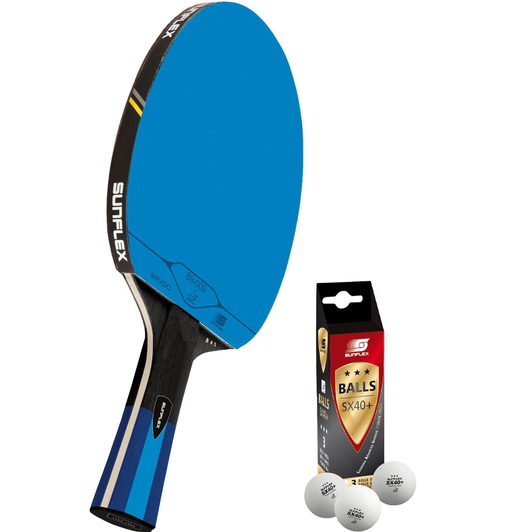 Sunflex® Color COMP B45 Tischtennisschläger | Tischtennis Racket Bat TT Profi Wettkampfschläger | ko