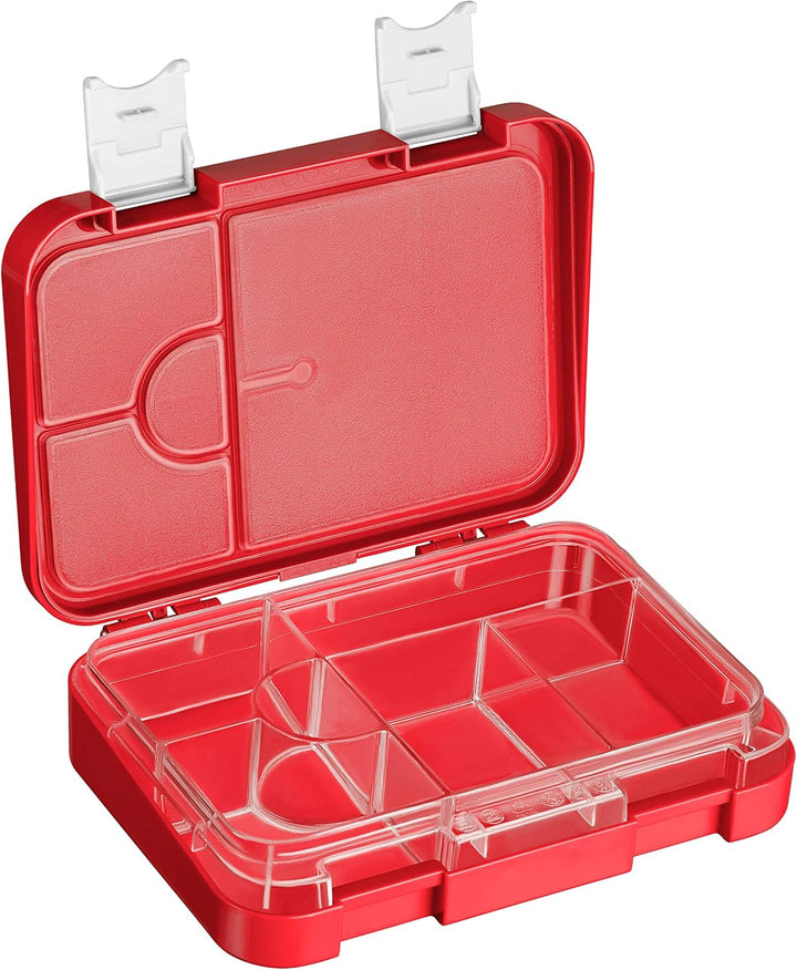 My Vesperbox – Len - Bento Box Kinder - Lunchbox mit 4+2 Fächern - extrem robust – Brotdose – Brotbo