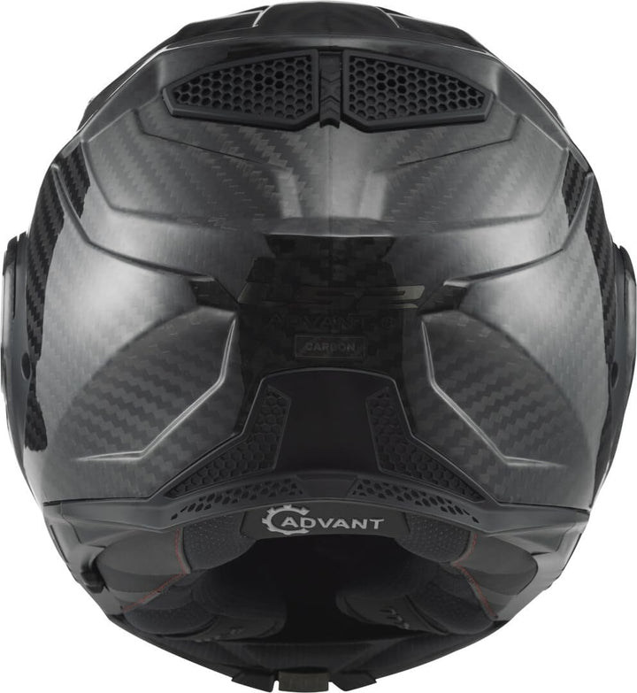 LS2 Klapphelm FF901 Advant X Carbon Solid ECE2206 Modularhelm Motorradhelm 3XL, 3XL